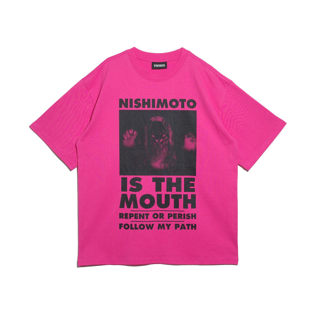 NISHIMOTO IS THE MOUTH S/S TEE NIM-T11 SH PINK