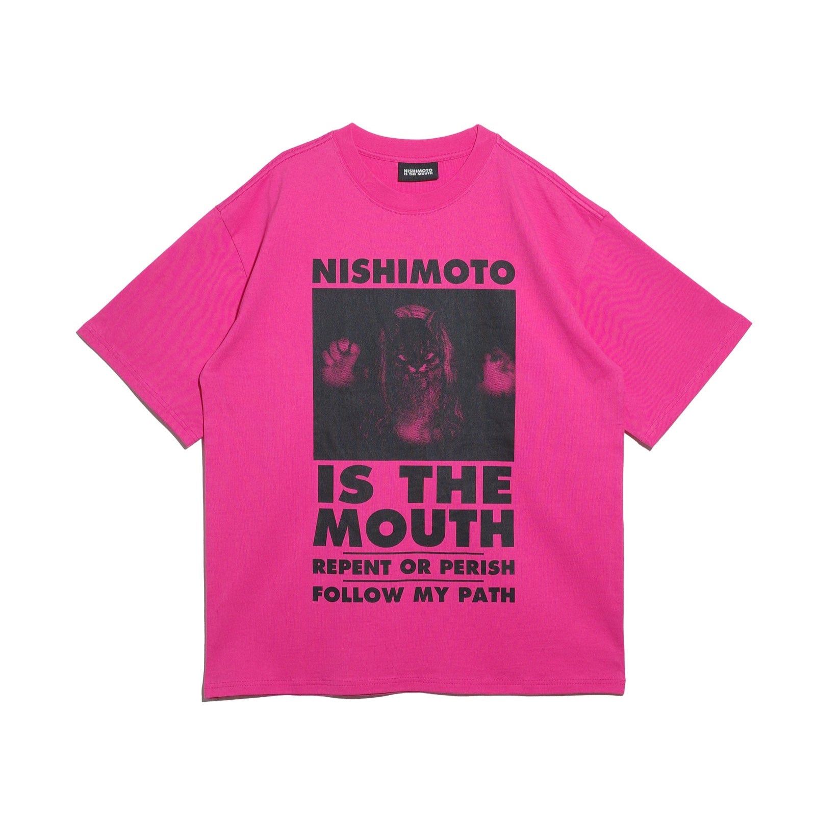 NISHIMOTO IS THE MOUTH S/S TEE NIM-T11 SH PINK