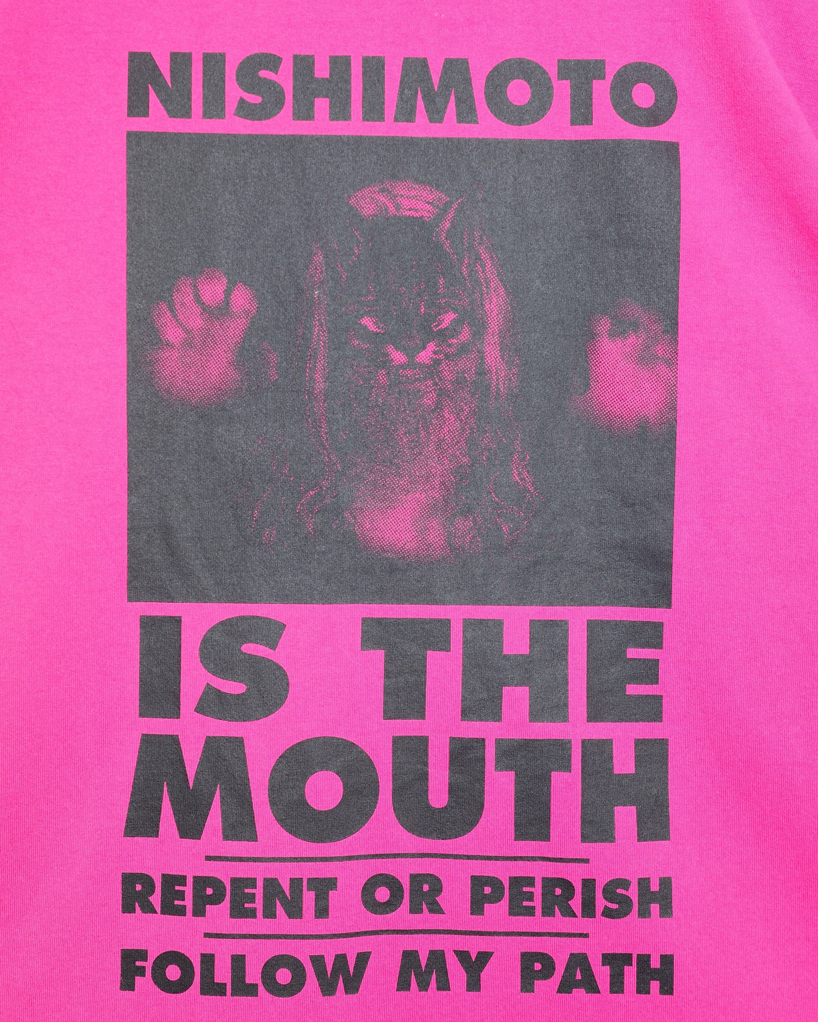 NISHIMOTO IS THE MOUTH S/S TEE NIM-T11 SH PINK