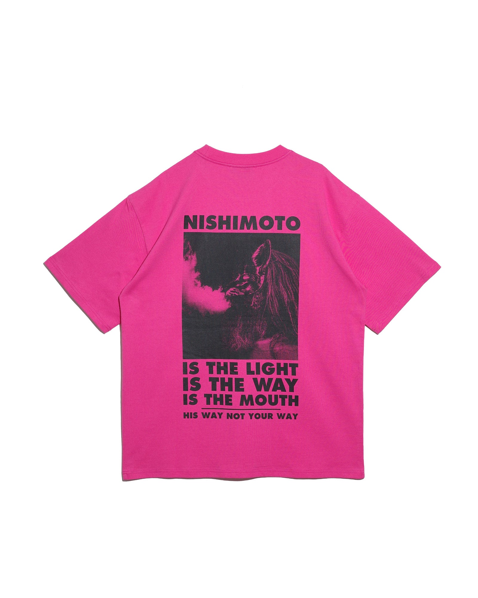 NISHIMOTO IS THE MOUTH S/S TEE NIM-T11 SH PINK