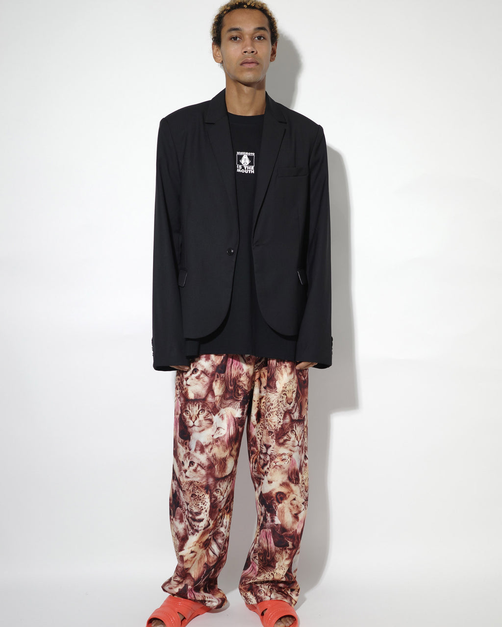 NISHIMOTO IS THE MOUTH JACKET NIM-T1JK BLACK