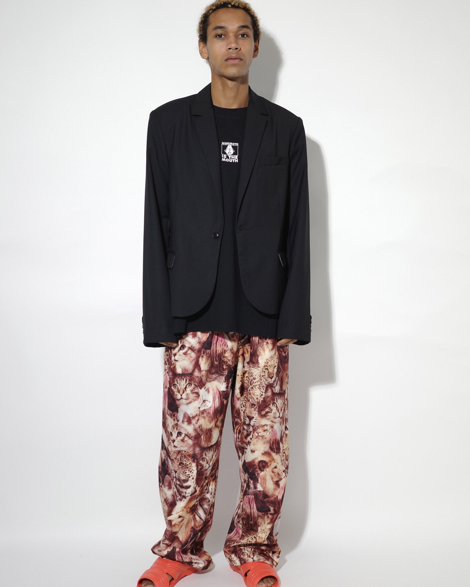 NISHIMOTO IS THE MOUTH JACKET NIM-T1JK BLACK