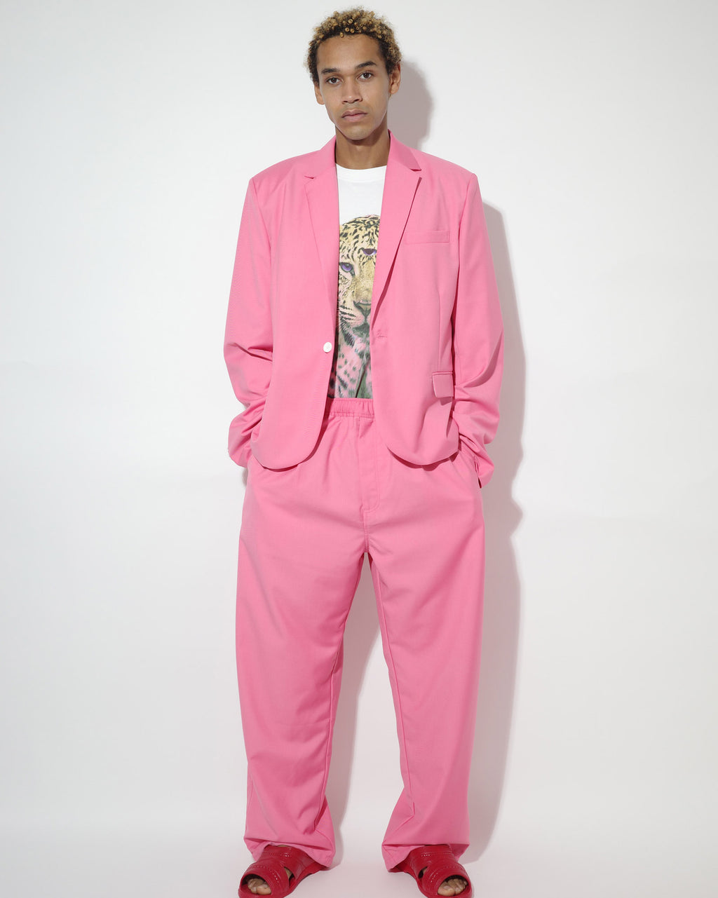 NISHIMOTO IS THE MOUTH JACKET NIM-T1JK PINK