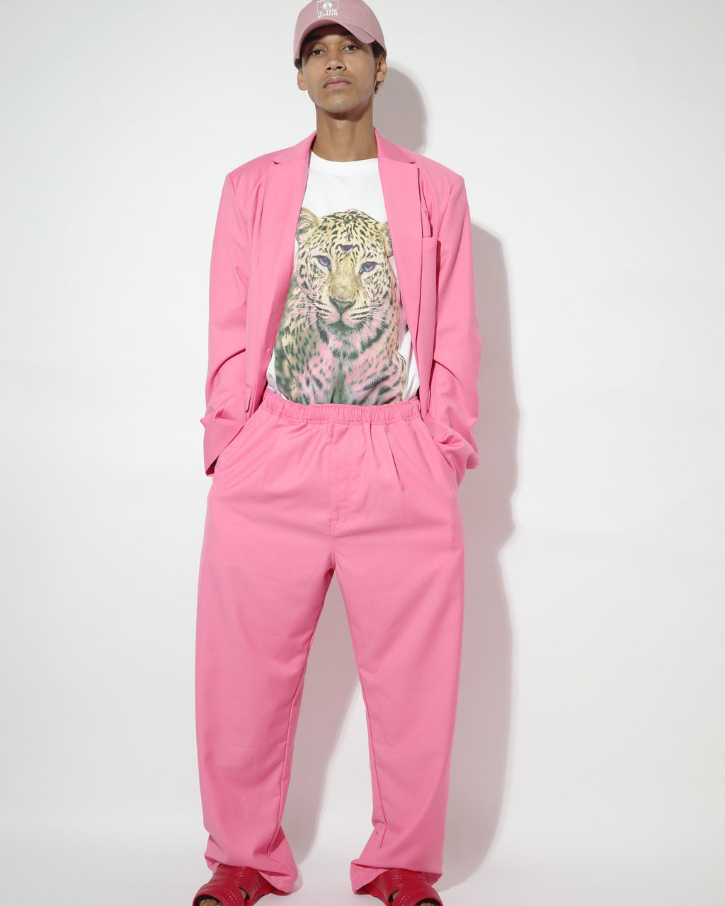 NISHIMOTO IS THE MOUTH JACKET NIM-T1JK PINK