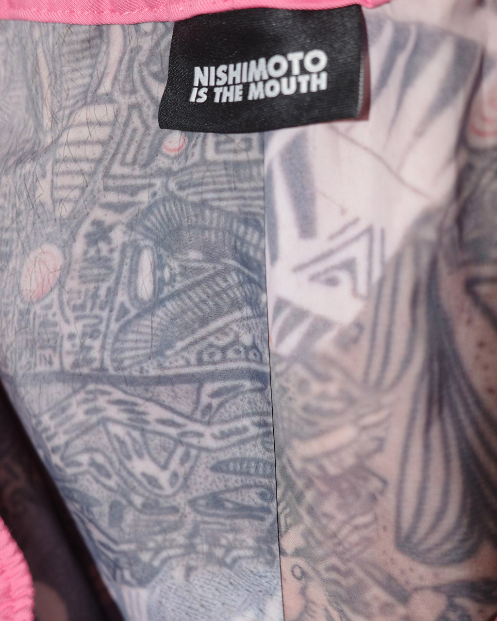 NISHIMOTO IS THE MOUTH VOLUME PANTS NIM-T1PT PINK