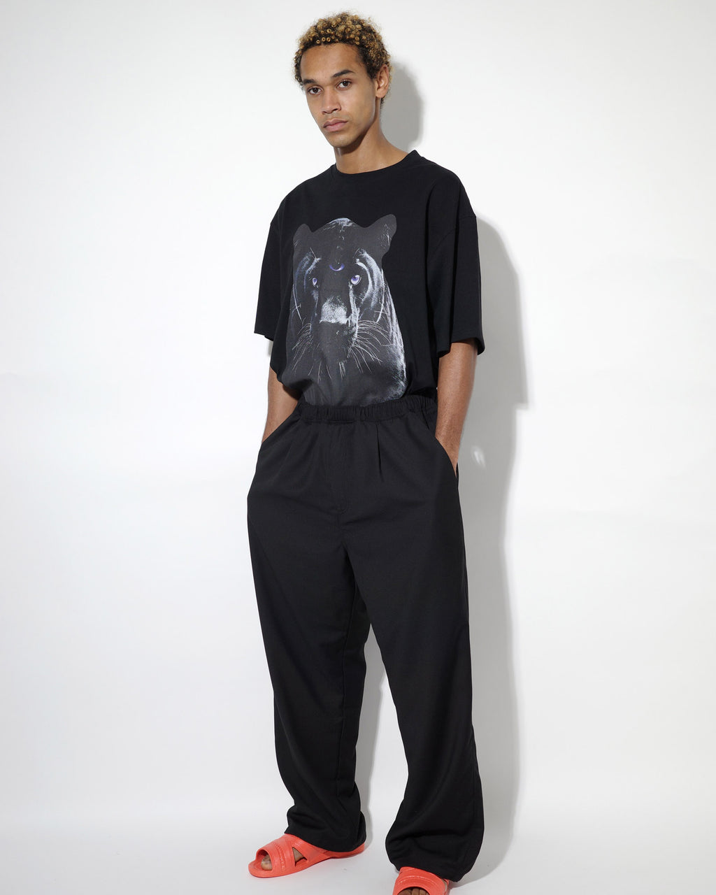 NISHIMOTO IS THE MOUTH VOLUME PANTS NIM-T1PT BLACK