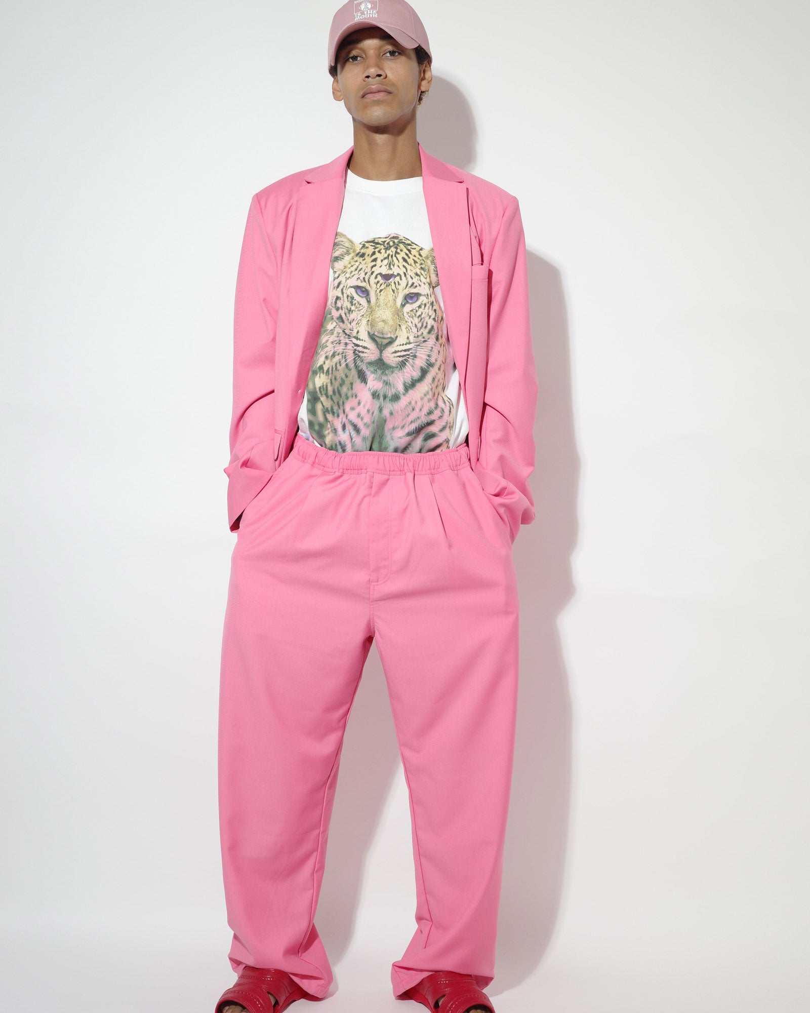 NISHIMOTO IS THE MOUTH VOLUME PANTS NIM-T1PT PINK