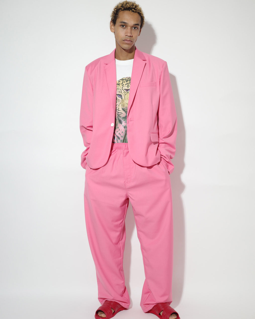 NISHIMOTO IS THE MOUTH VOLUME PANTS NIM-T1PT PINK