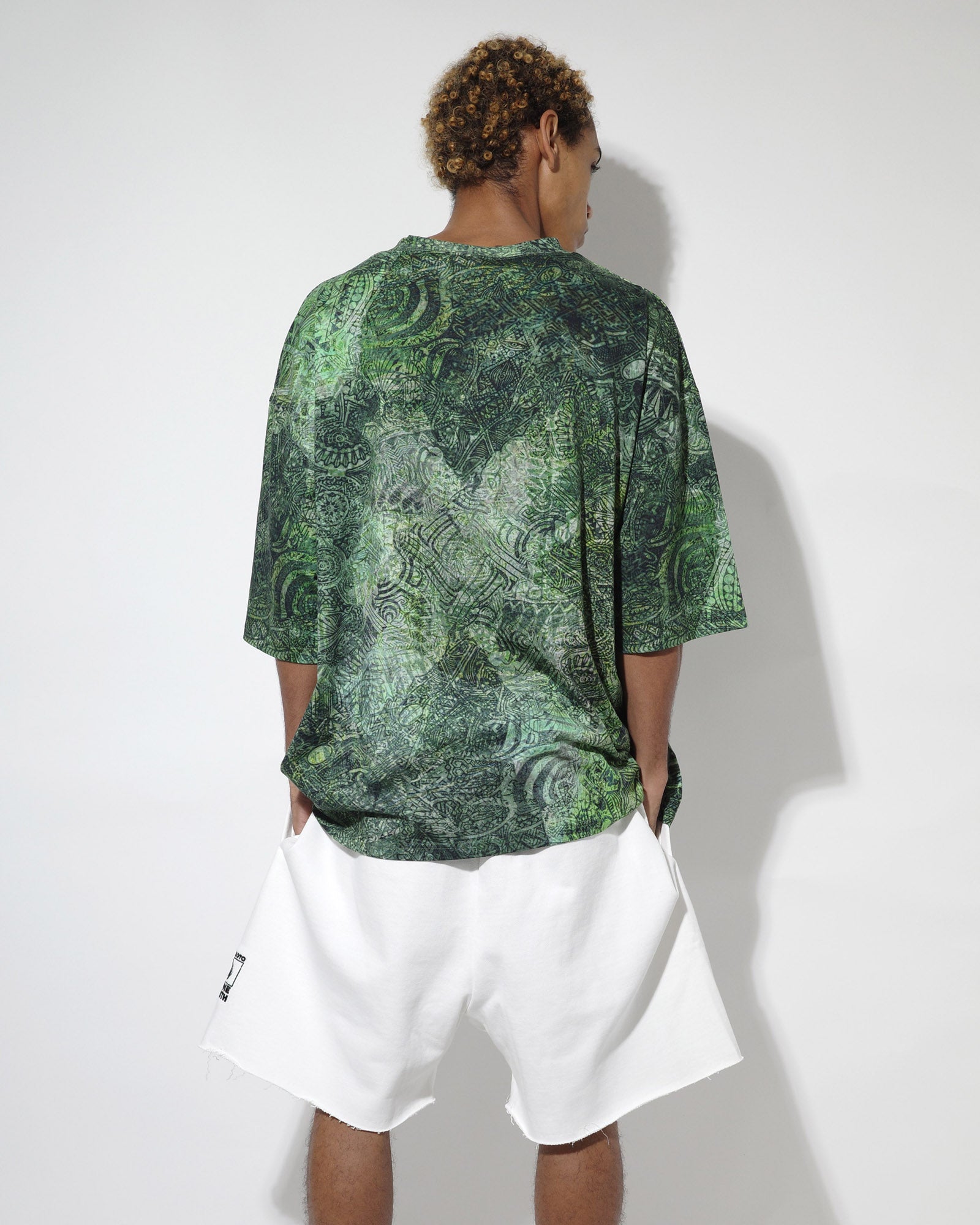 NISHIMOTO IS THE MOUTH S/S TEE NIM-T1SS GREEN CAMO