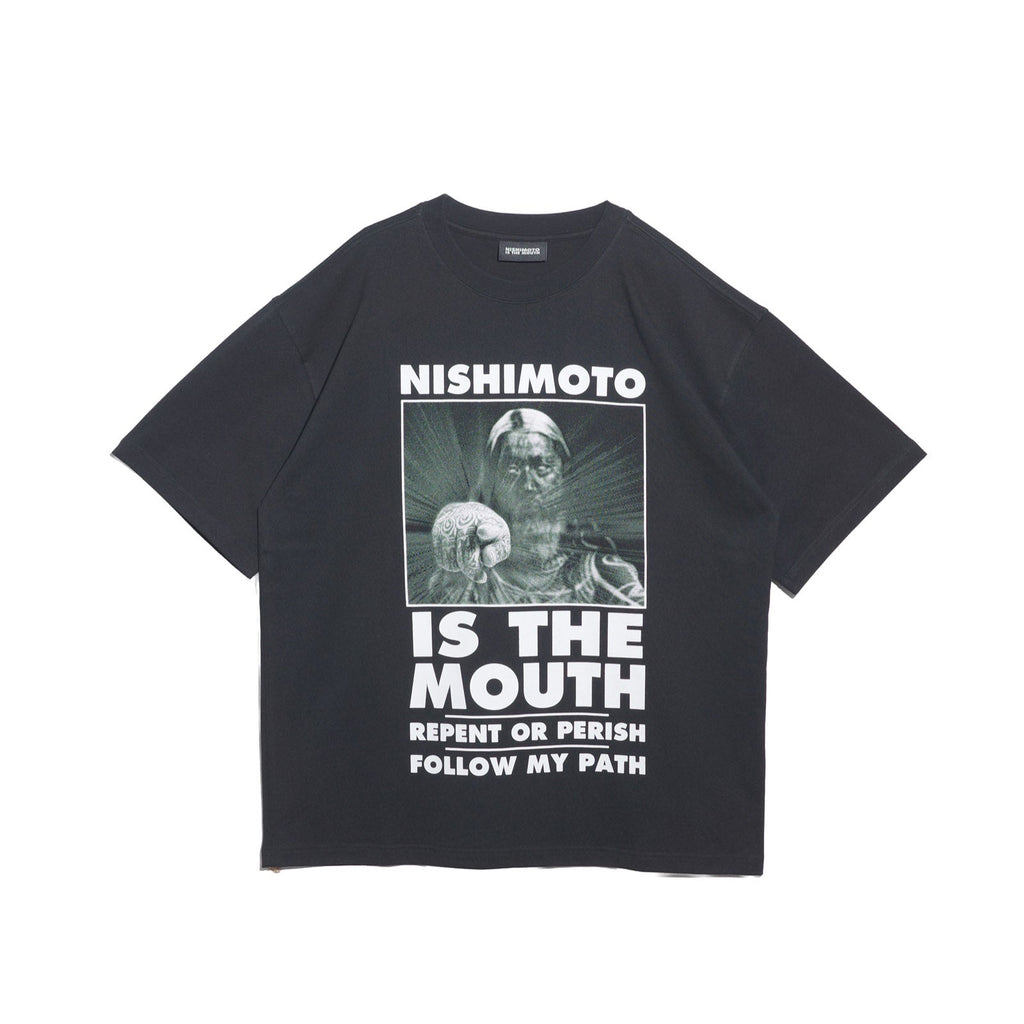 NISHIMOTO IS THE MOUTH S/S TEE NIM-T21 BLACK
