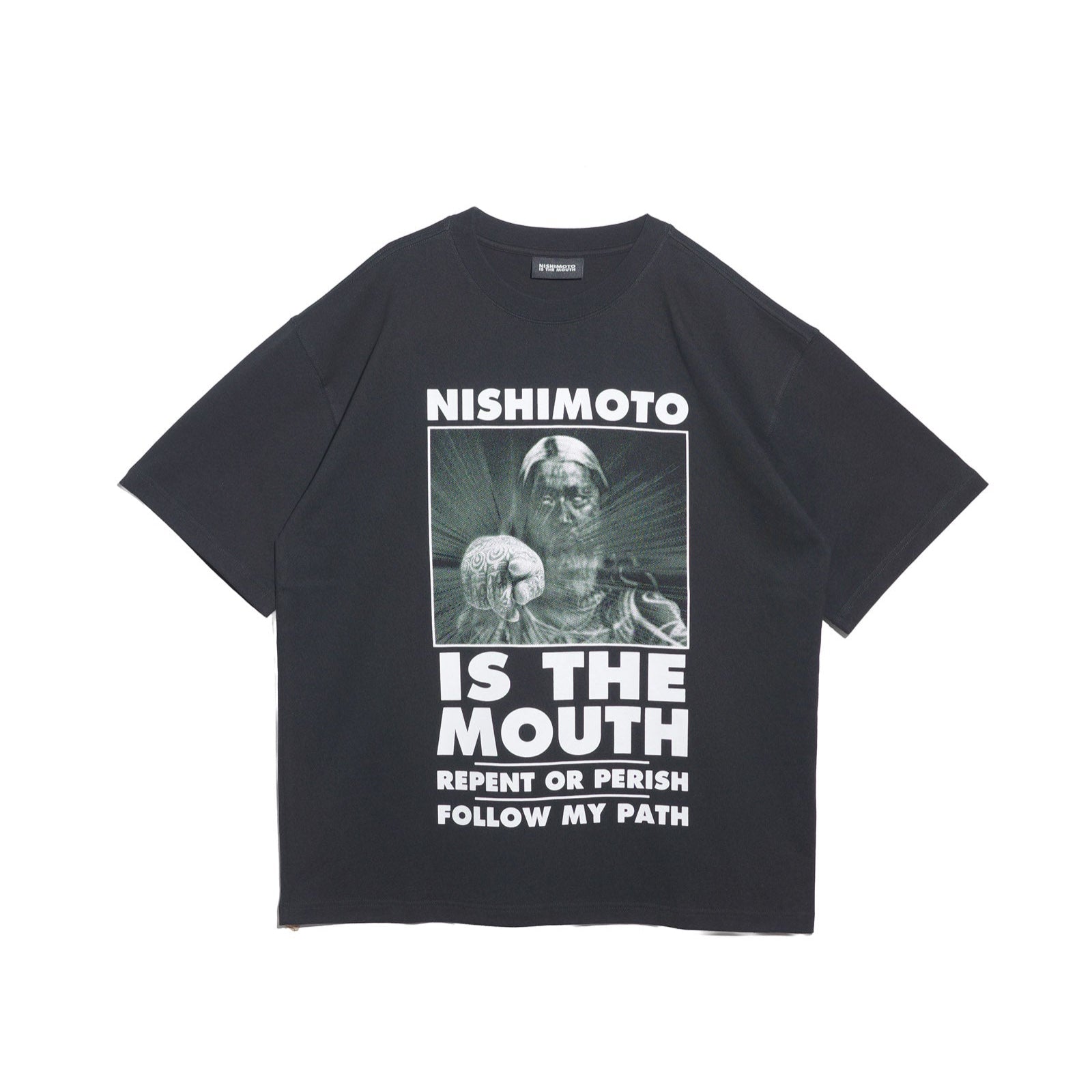 NISHIMOTO IS THE MOUTH S/S TEE NIM-T21 BLACK