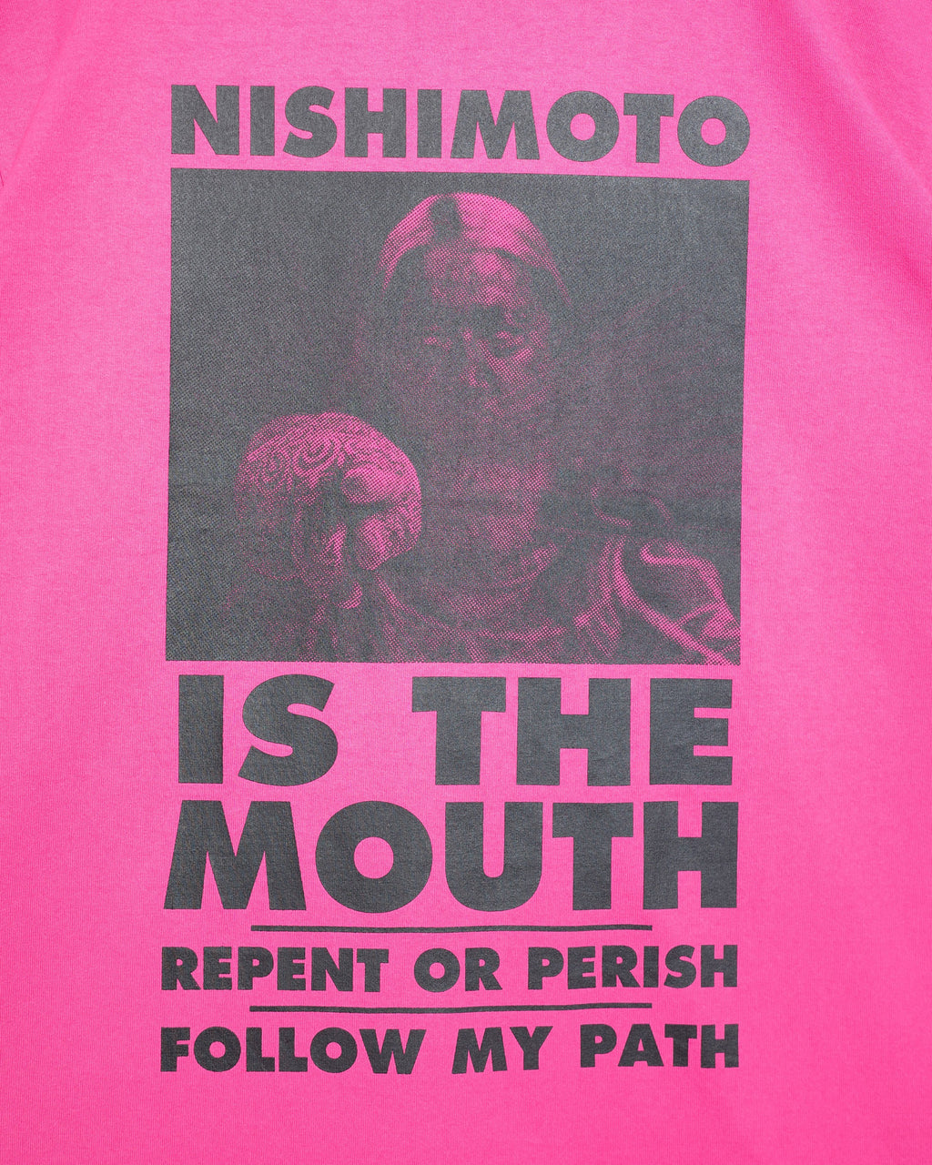 NISHIMOTO IS THE MOUTH S/S TEE NIM-T21 SH PINK