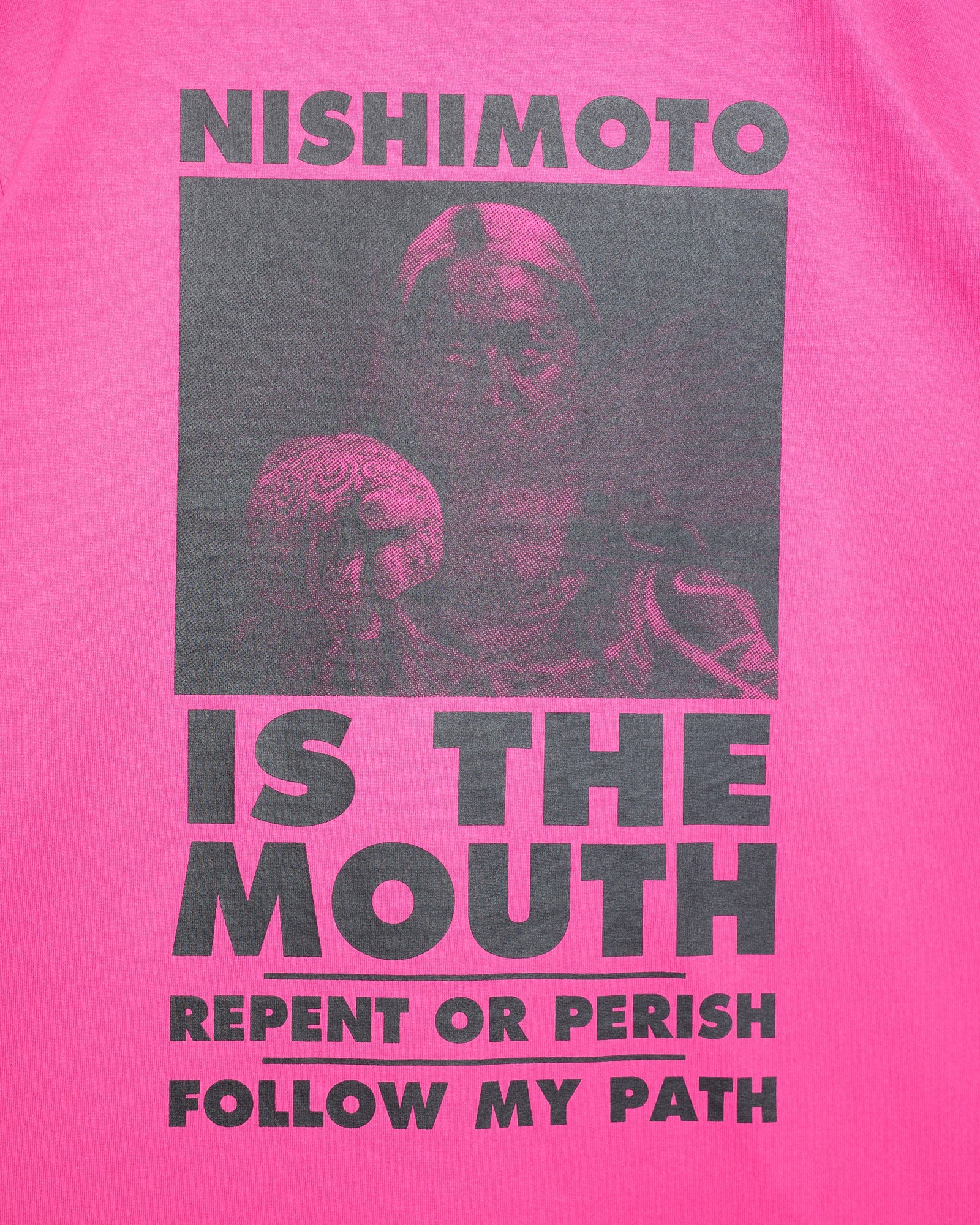 NISHIMOTO IS THE MOUTH S/S TEE NIM-T21 SH PINK
