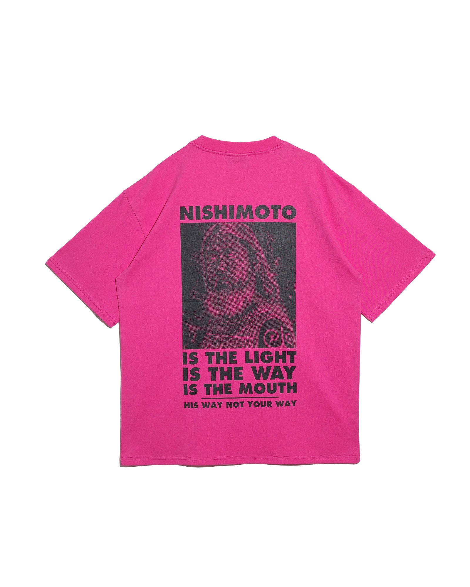 NISHIMOTO IS THE MOUTH S/S TEE NIM-T21 SH PINK