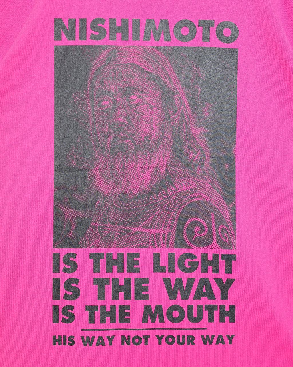 NISHIMOTO IS THE MOUTH S/S TEE NIM-T21 SH PINK