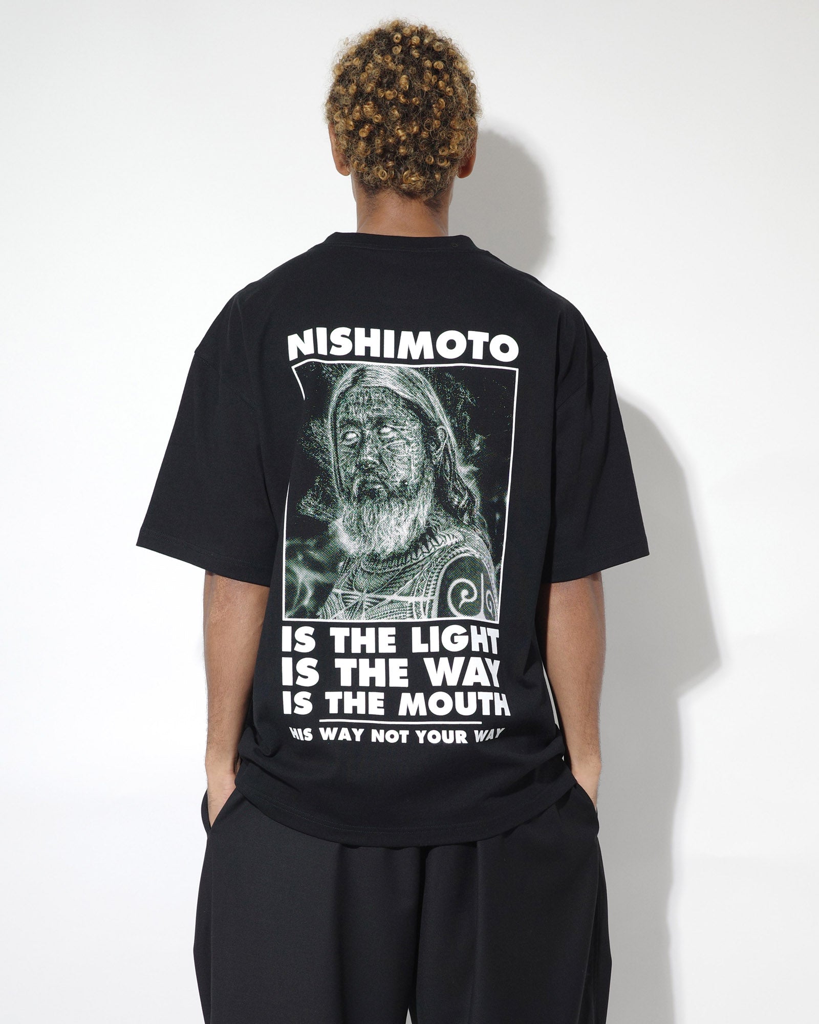 NISHIMOTO IS THE MOUTH S/S TEE NIM-T21 BLACK