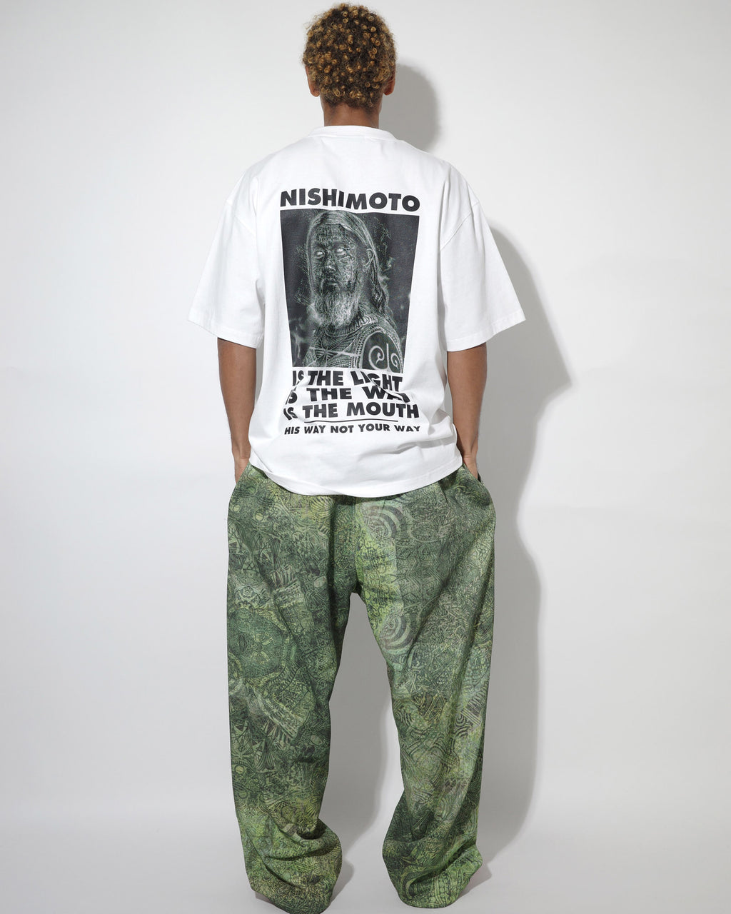 NISHIMOTO IS THE MOUTH S/S TEE NIM-T21 WHITE