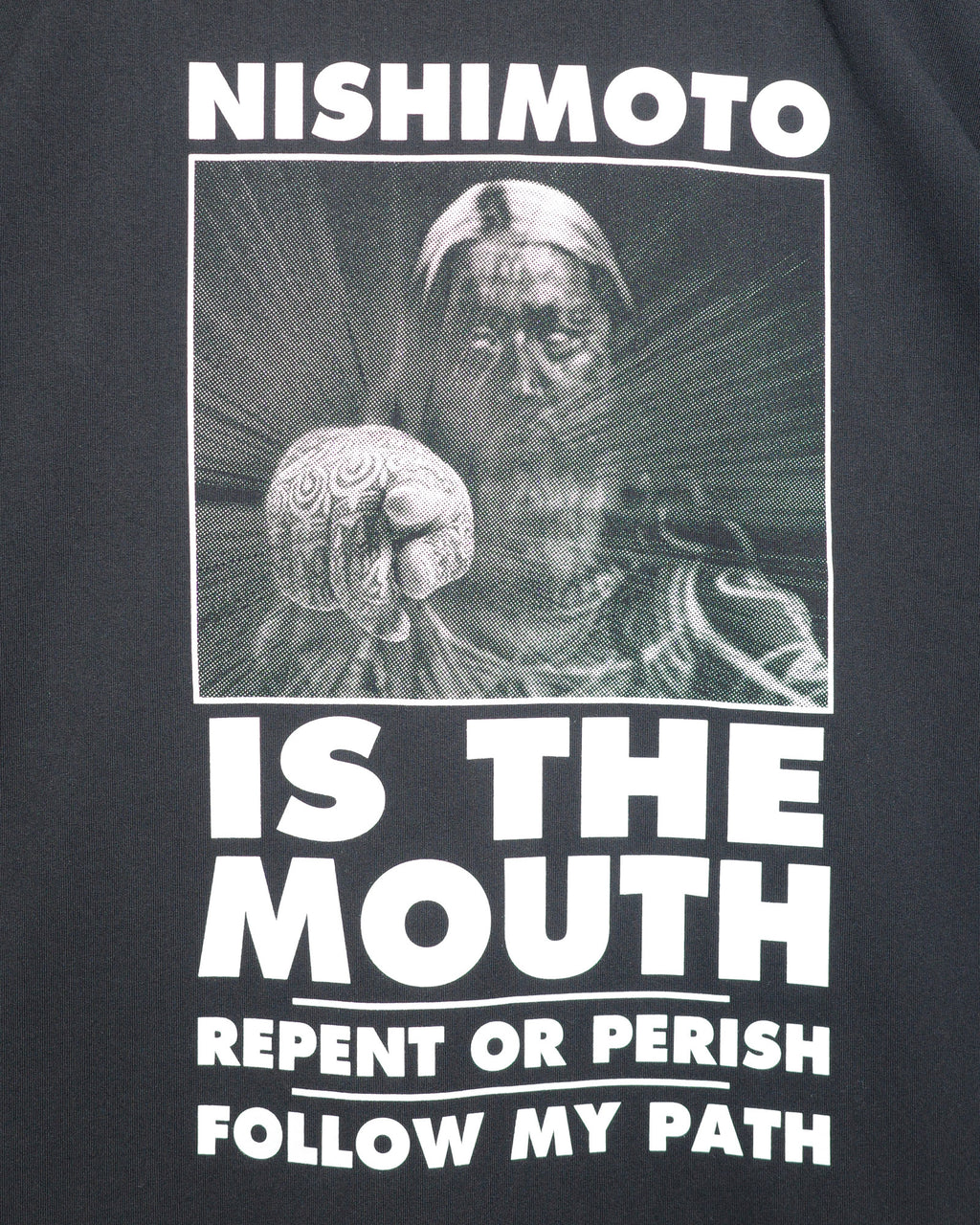 NISHIMOTO IS THE MOUTH S/S TEE NIM-T21 BLACK