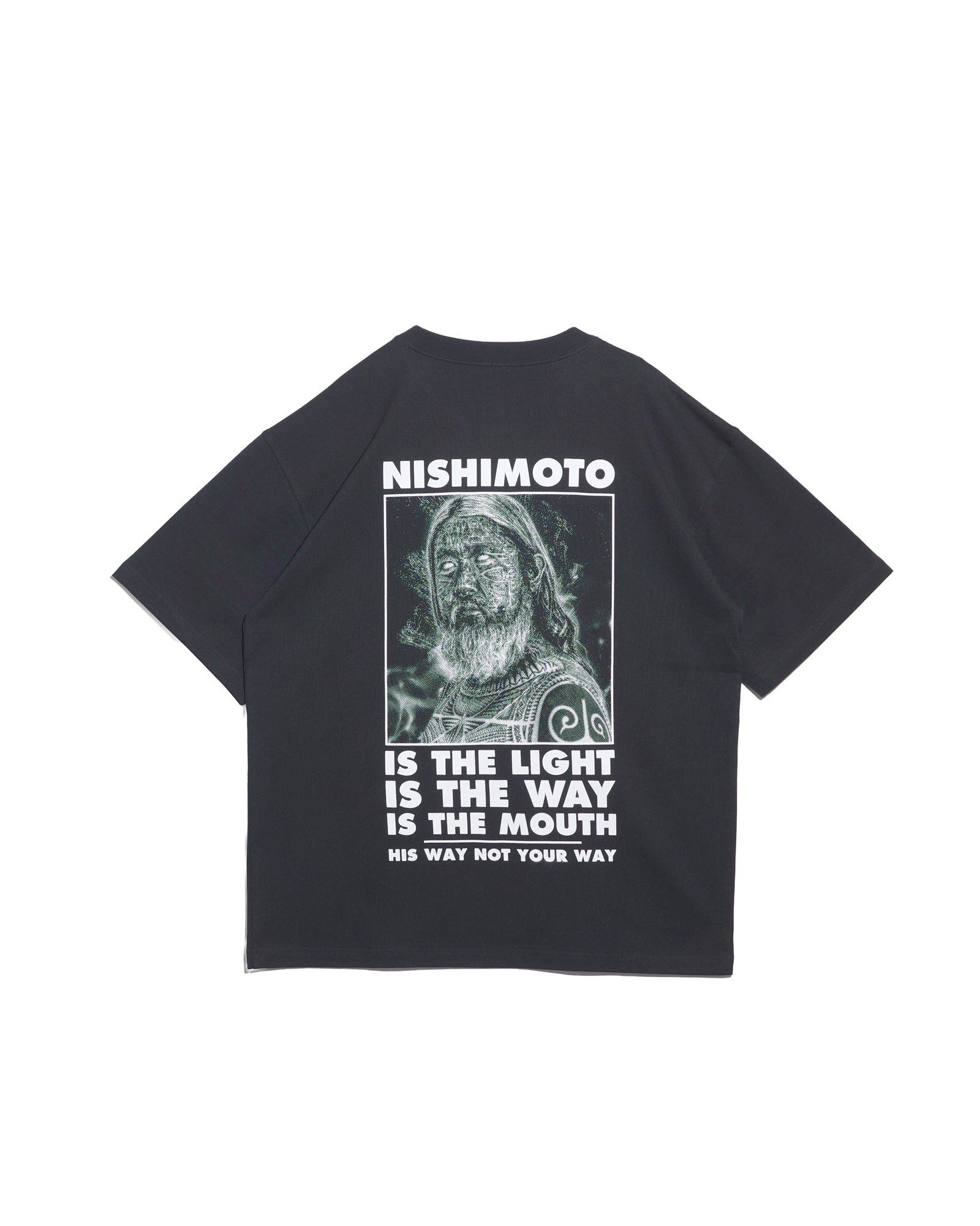 NISHIMOTO IS THE MOUTH S/S TEE NIM-T21 BLACK