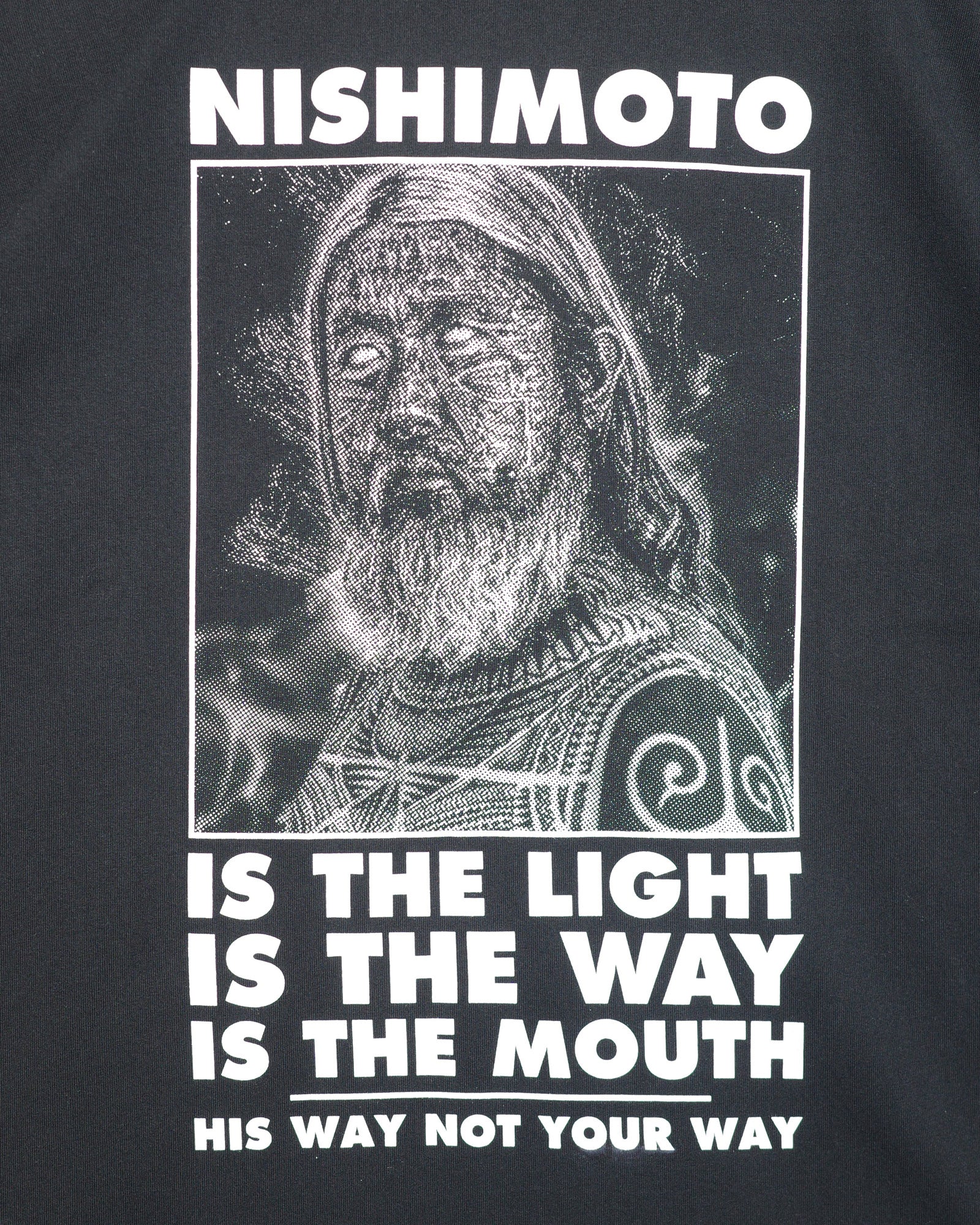 NISHIMOTO IS THE MOUTH S/S TEE NIM-T21 BLACK