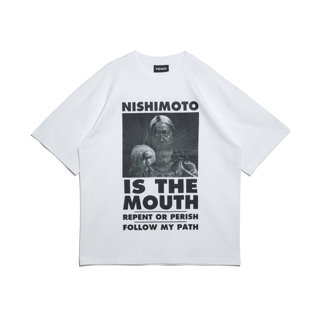 NISHIMOTO IS THE MOUTH S/S TEE NIM-T21 WHITE
