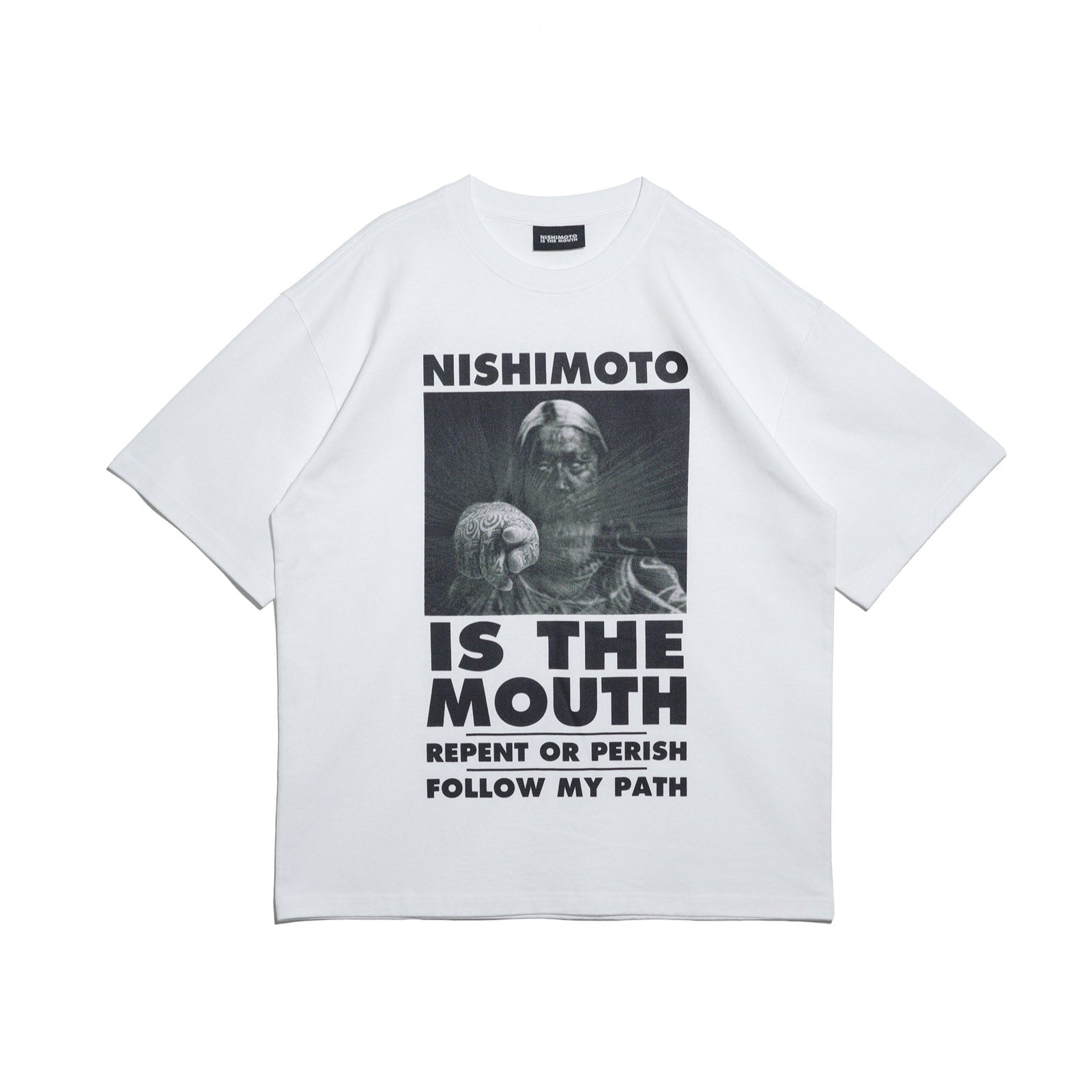 NISHIMOTO IS THE MOUTH S/S TEE NIM-T21 WHITE