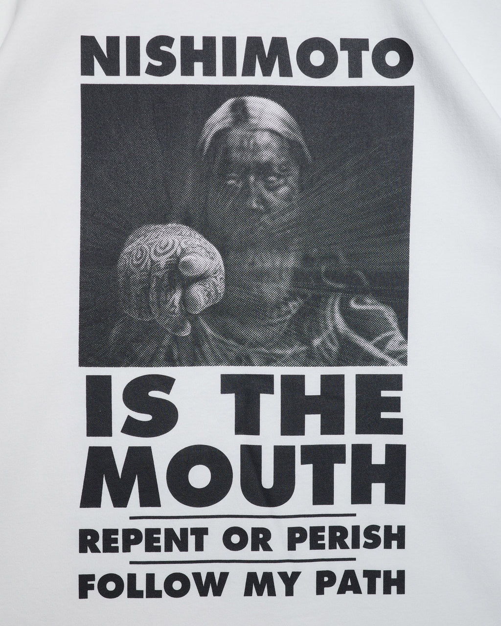 NISHIMOTO IS THE MOUTH S/S TEE NIM-T21 WHITE