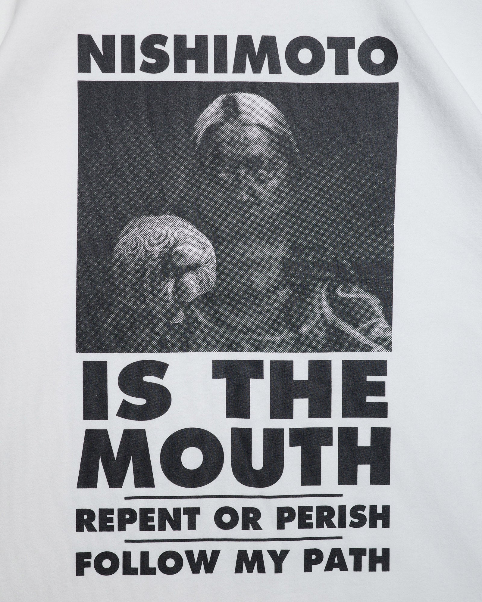 NISHIMOTO IS THE MOUTH S/S TEE NIM-T21 WHITE