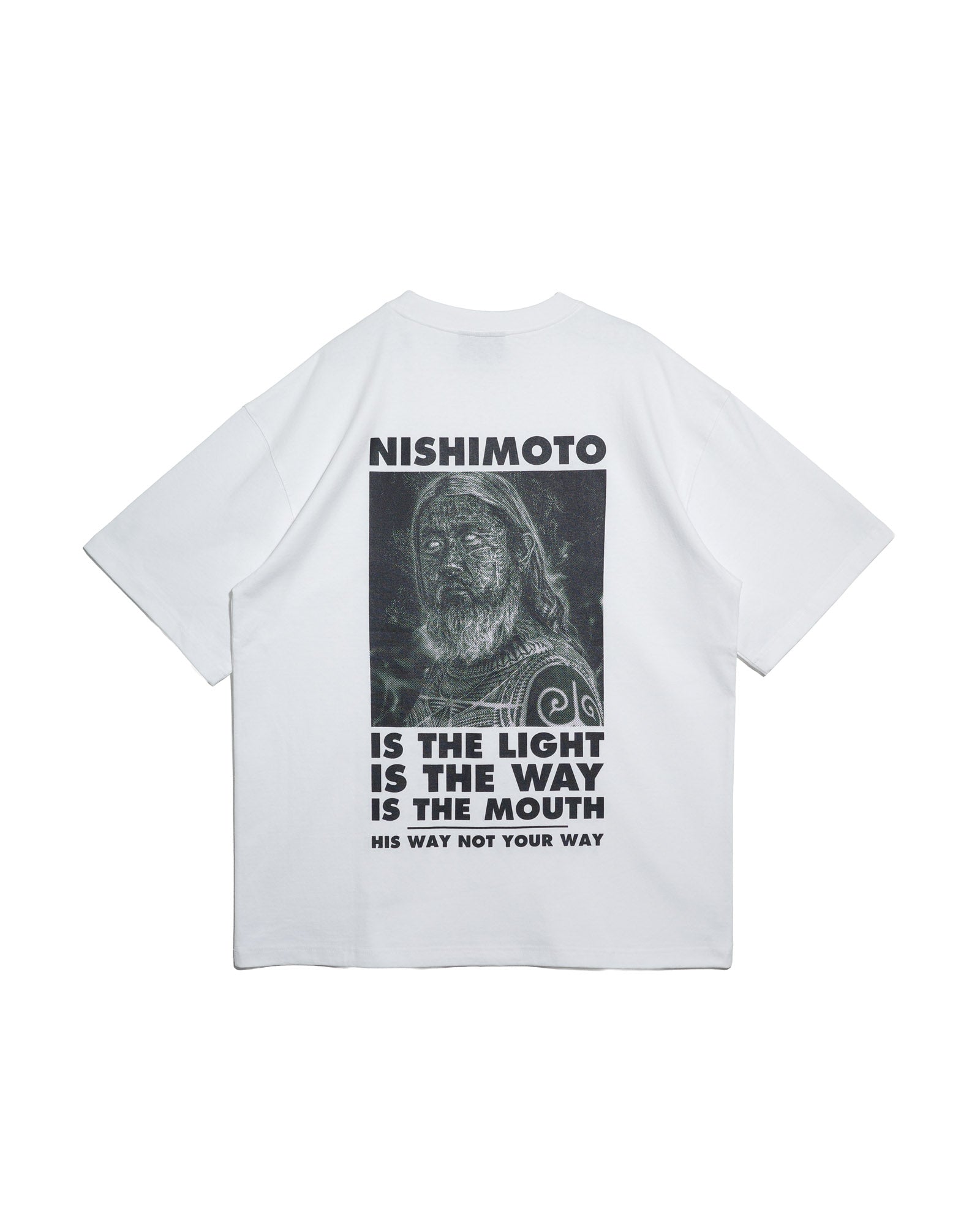 NISHIMOTO IS THE MOUTH S/S TEE NIM-T21 WHITE