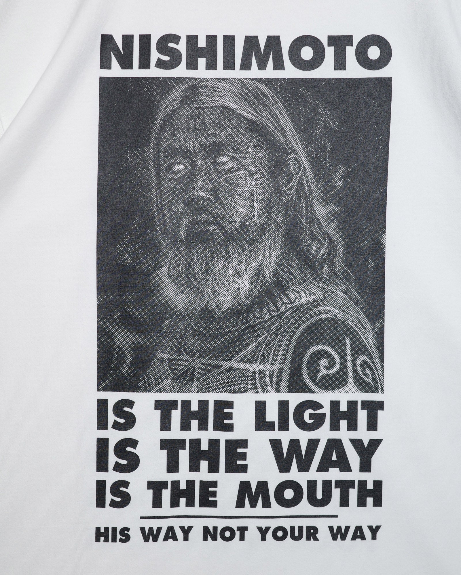 NISHIMOTO IS THE MOUTH S/S TEE NIM-T21 WHITE
