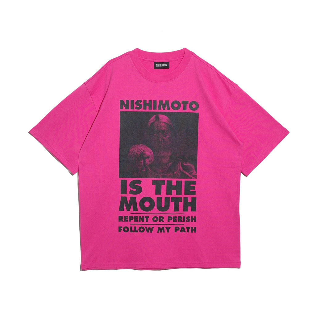 NISHIMOTO IS THE MOUTH S/S TEE NIM-T21 SH PINK