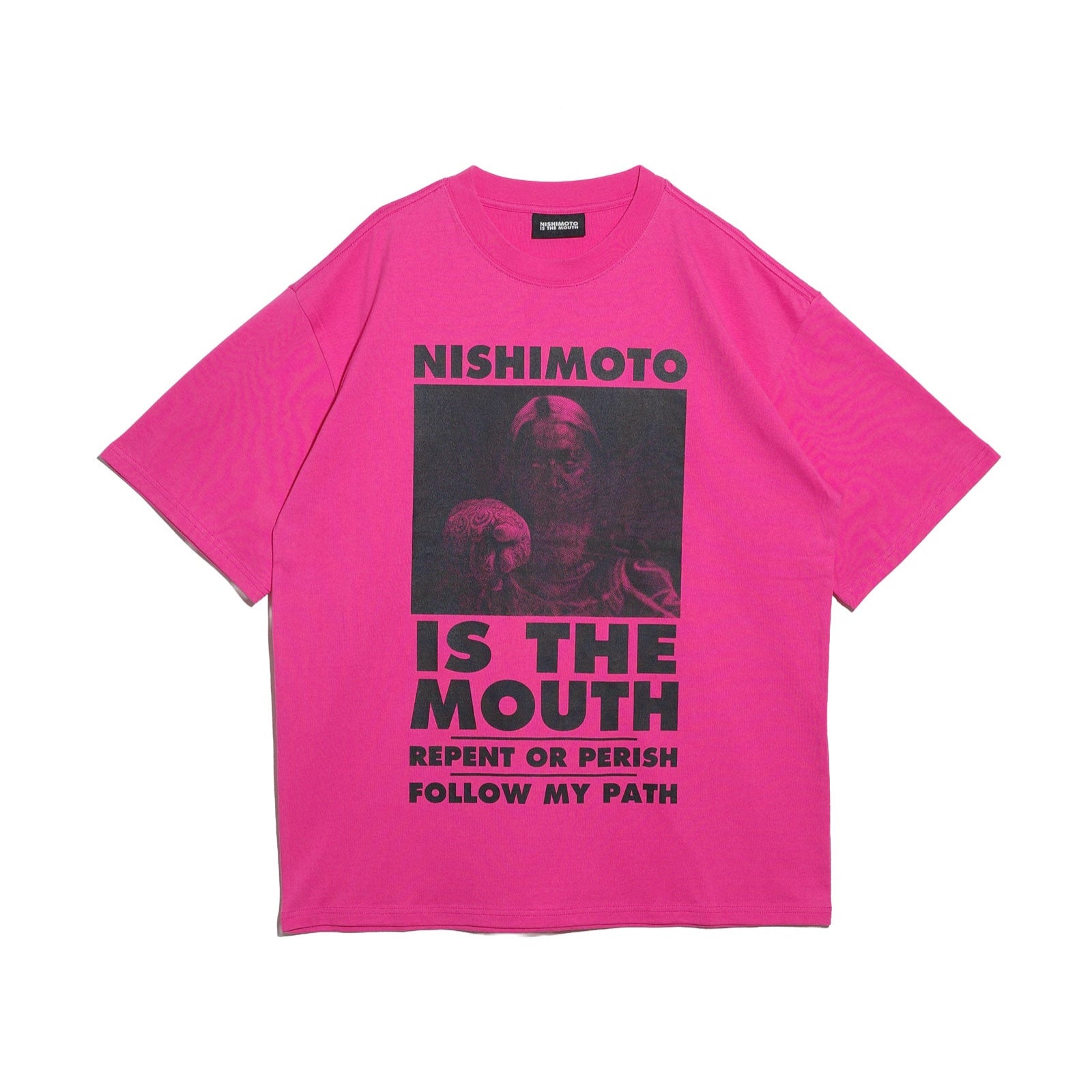 NISHIMOTO IS THE MOUTH S/S TEE NIM-T21 SH PINK
