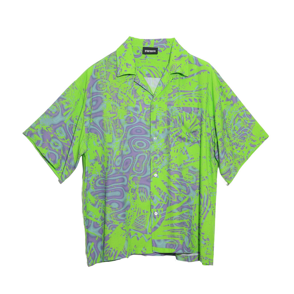 NISHIMOTO IS THE MOUTH HAWAIIAN SHIRTS NIM-T2SH  L GREEN