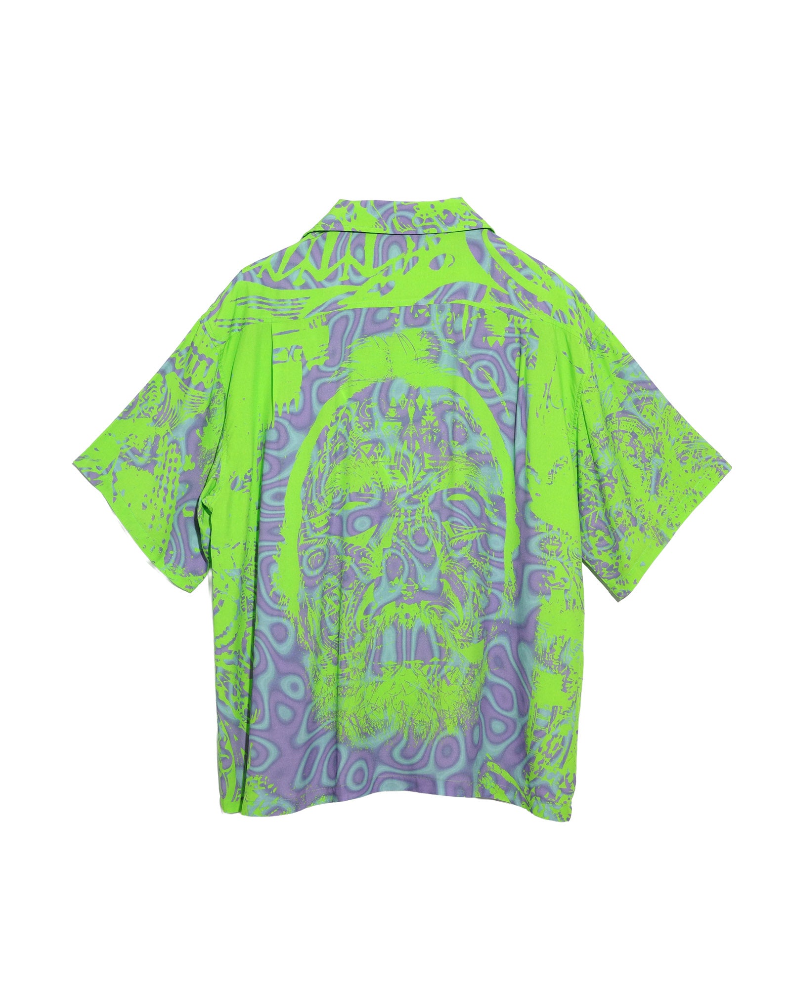 NISHIMOTO IS THE MOUTH HAWAIIAN SHIRTS NIM-T2SH  L GREEN
