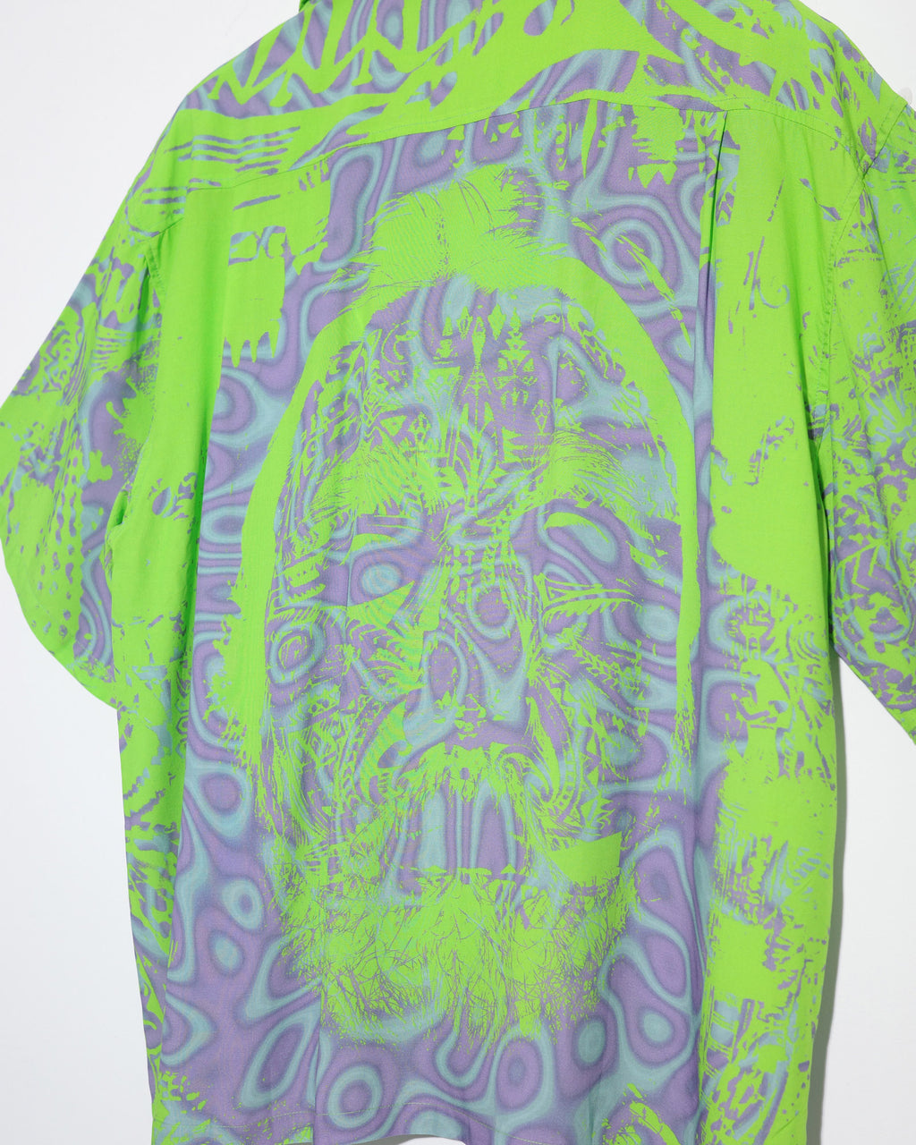 NISHIMOTO IS THE MOUTH HAWAIIAN SHIRTS NIM-T2SH  L GREEN