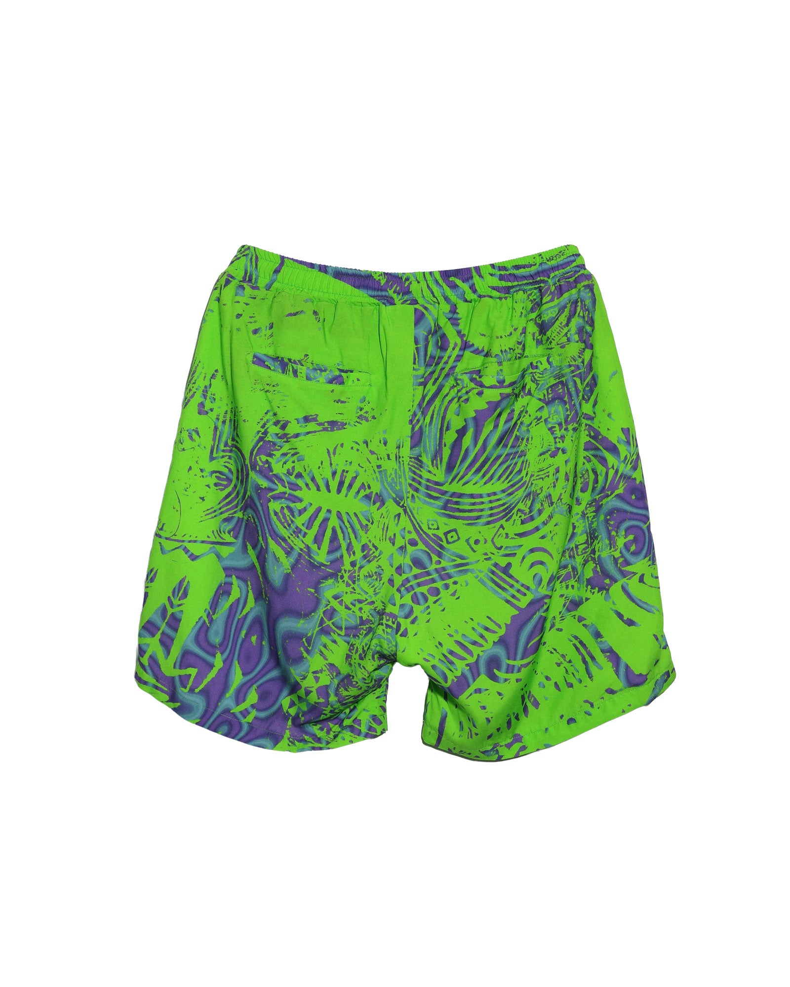 NISHIMOTO IS THE MOUTH HAWAIIAN SHORTS NIM-T2ST L GREEN