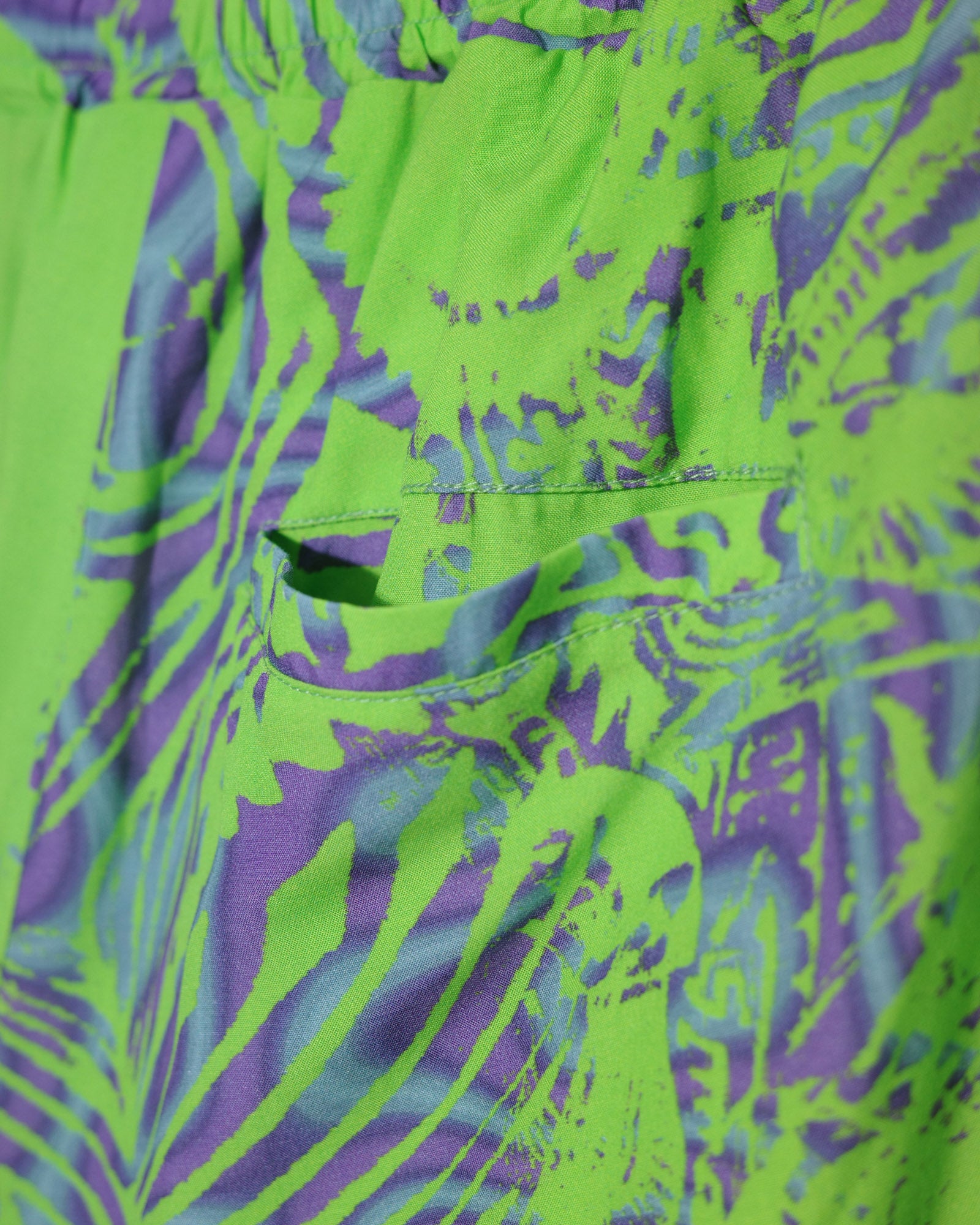 NISHIMOTO IS THE MOUTH HAWAIIAN SHORTS NIM-T2ST L GREEN