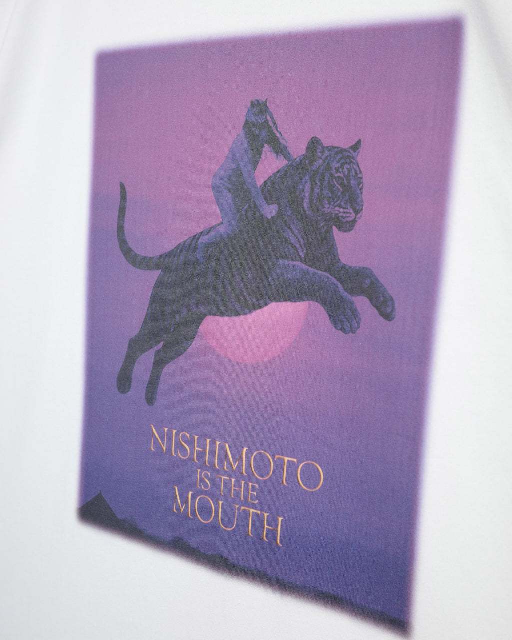NISHIMOTO IS THE MOUTH S/S TEE NIM-T61 WHITE