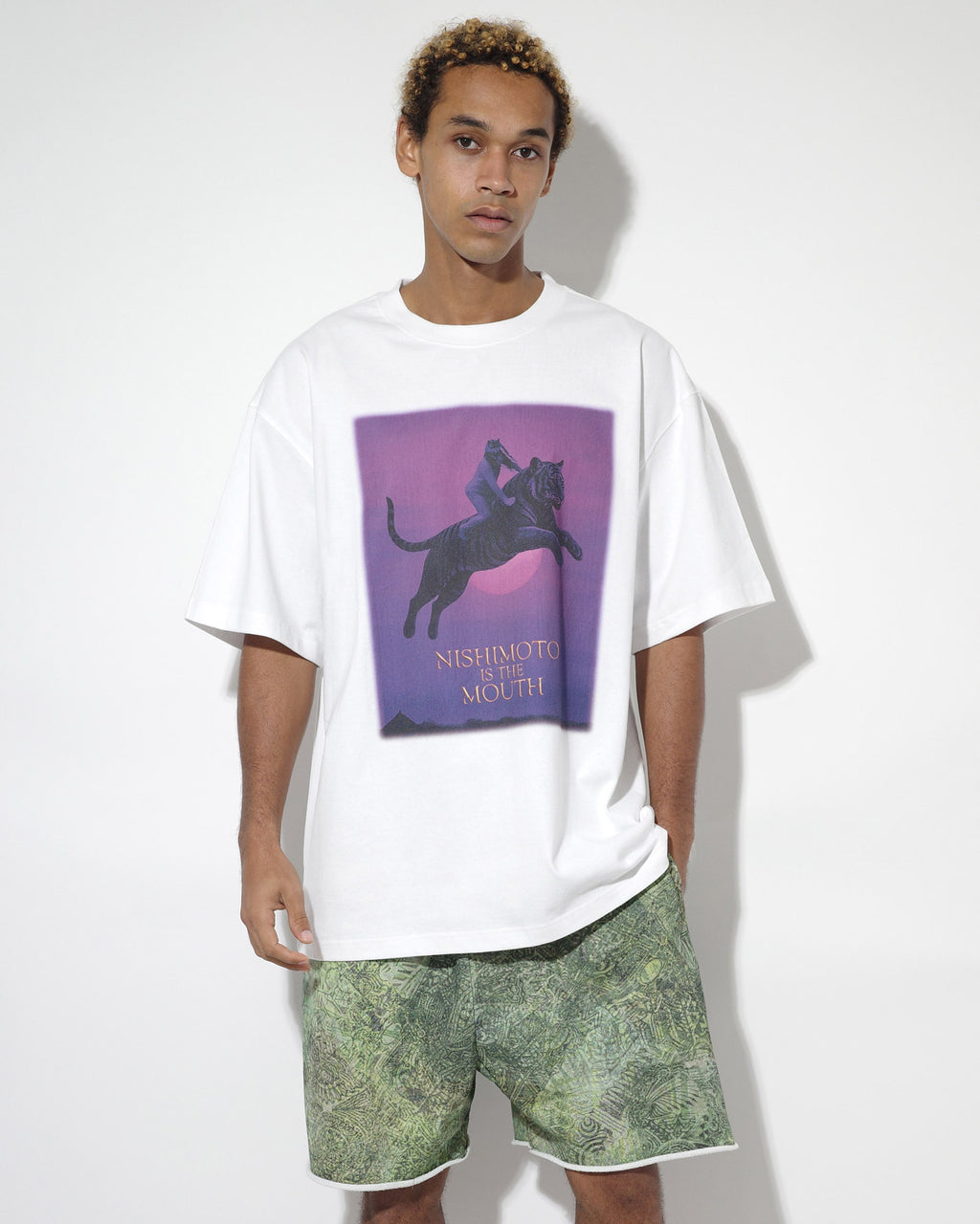 NISHIMOTO IS THE MOUTH S/S TEE NIM-T61 WHITE