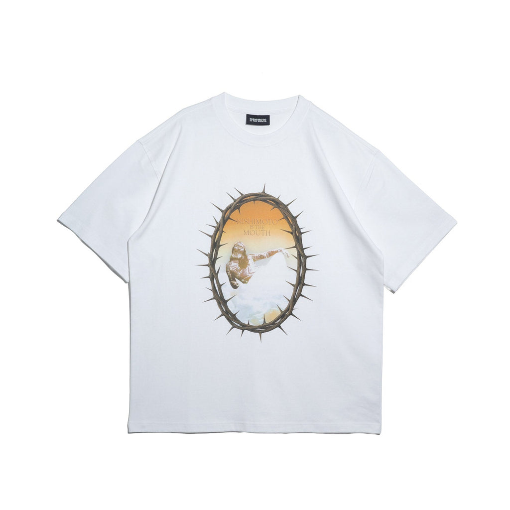 NISHIMOTO IS THE MOUTH S/S TEE NIM-T71 WHITE