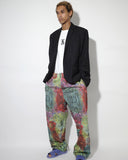 【予約商品 | 26年1月下旬お届け】NISHIMOTO IS THE MOUTH WIDE SWEAT PANTS NIM-TWD08 MULTI CAMO
