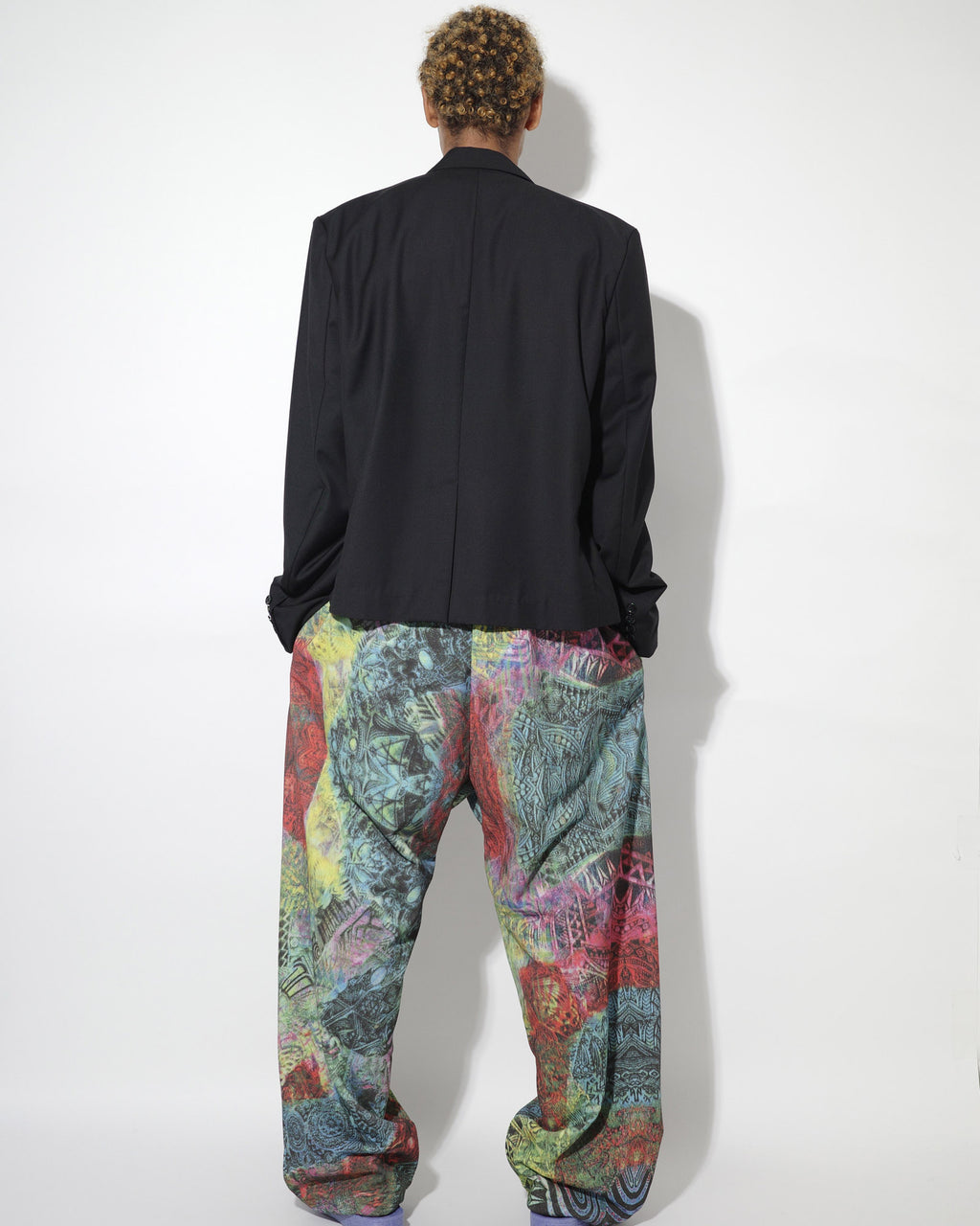 NISHIMOTO IS THE MOUTH WIDE SWEAT PANTS NIM-TWD08 MULTI CAMO