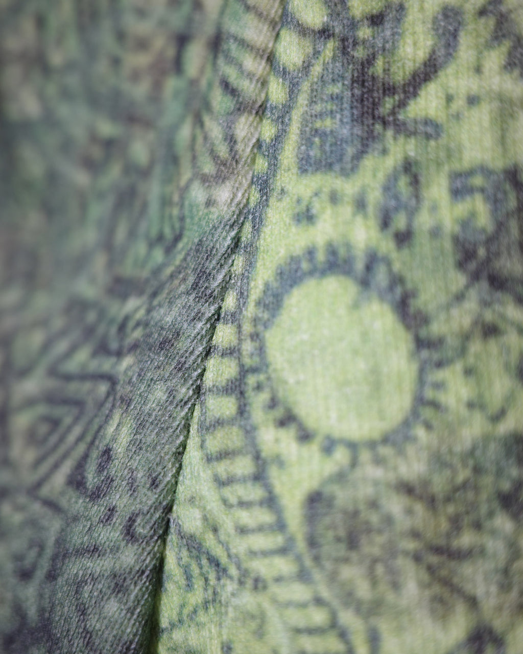 NISHIMOTO IS THE MOUTH WIDE SWEAT PANTS NIM-TWD08 GREEN CAMO