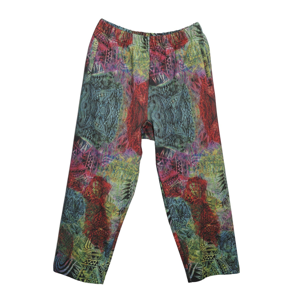 NISHIMOTO IS THE MOUTH WIDE SWEAT PANTS NIM-TWD08 MULTI CAMO