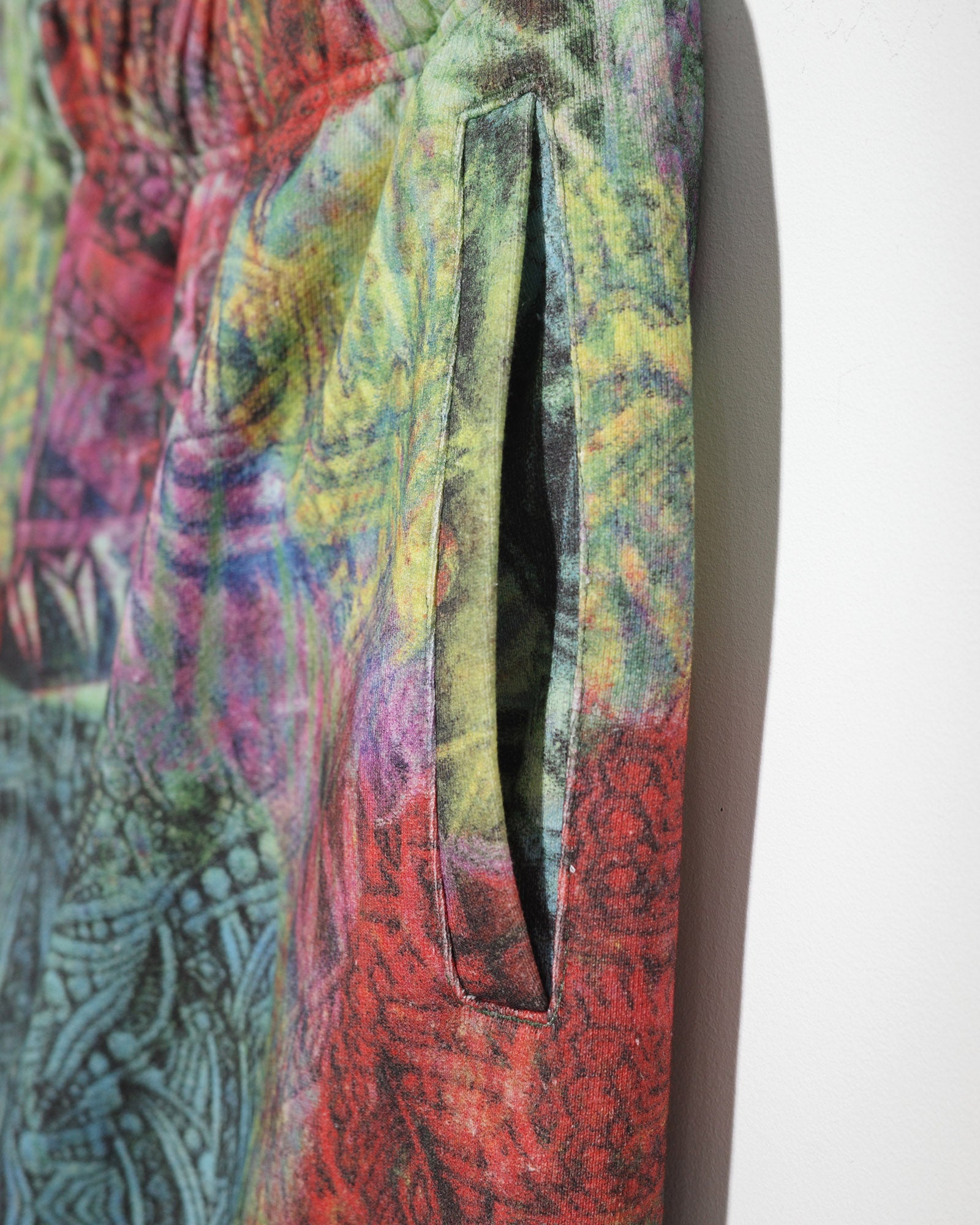 NISHIMOTO IS THE MOUTH WIDE SWEAT PANTS NIM-TWD08 MULTI CAMO