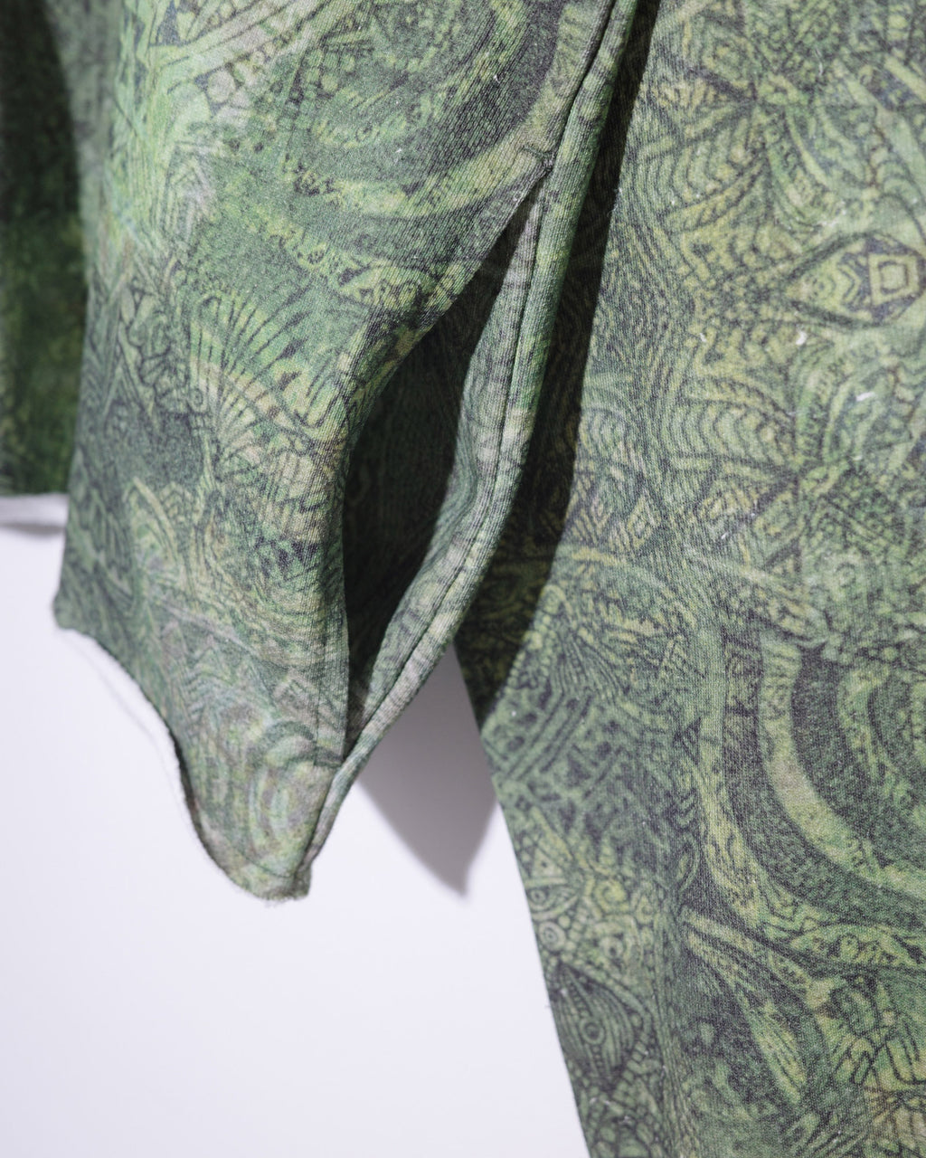 NISHIMOTO IS THE MOUTH WIDE ZIP SWEAT HOODIE NIM-TWD11 GREEN CAMO