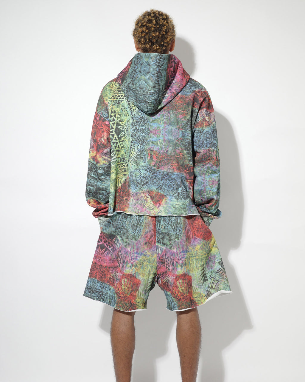 NISHIMOTO IS THE MOUTH WIDE ZIP SWEAT HOODIE NIM-TWD11 MULTI CAMO