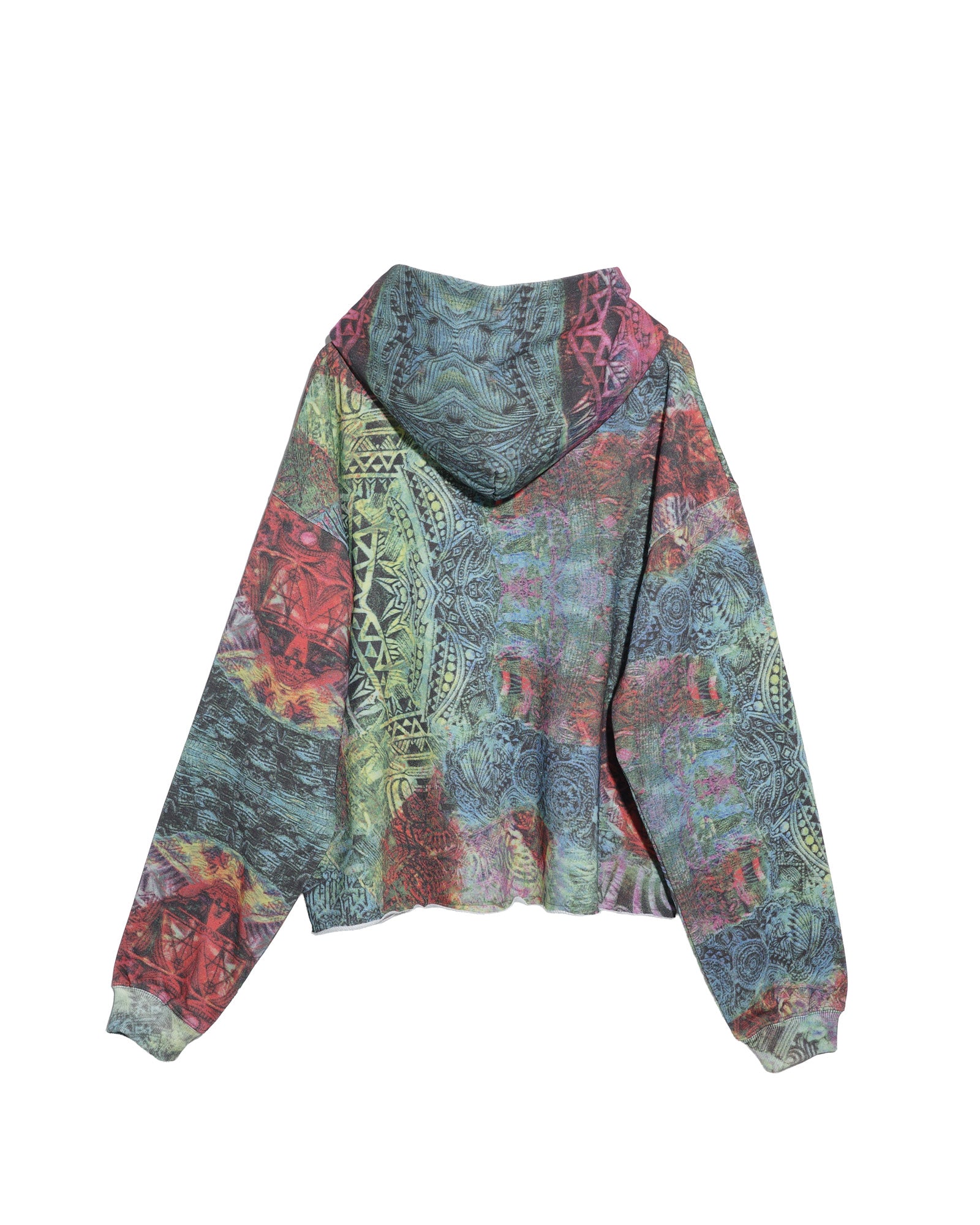 NISHIMOTO IS THE MOUTH WIDE ZIP SWEAT HOODIE NIM-TWD11 MULTI CAMO