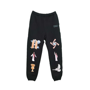 NISHIMOTO IS THE MOUTH SWEAT PANTS NIM-V05 BLACK