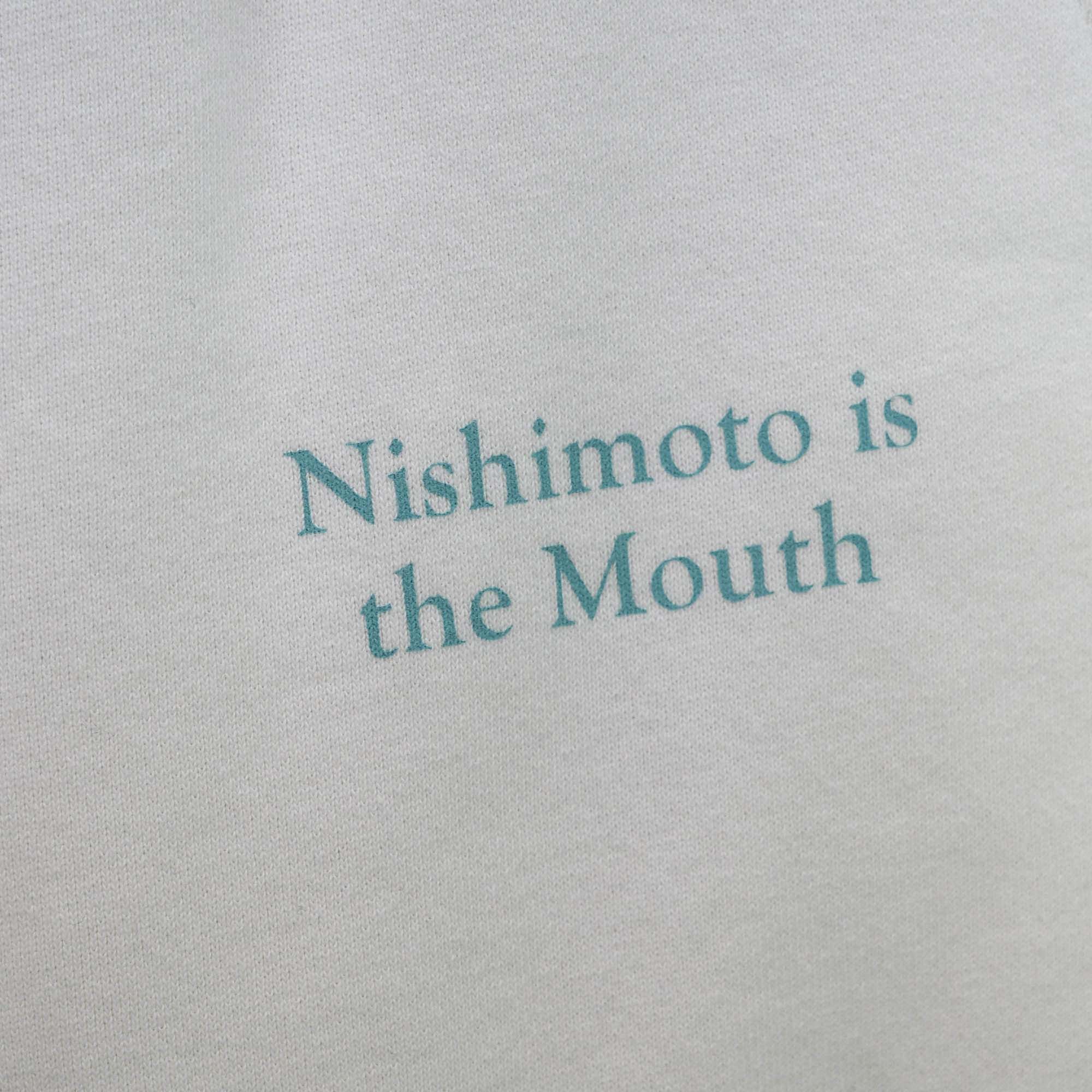 NISHIMOTO IS THE MOUTH SWEAT PANTS NIM-V05 WHITE